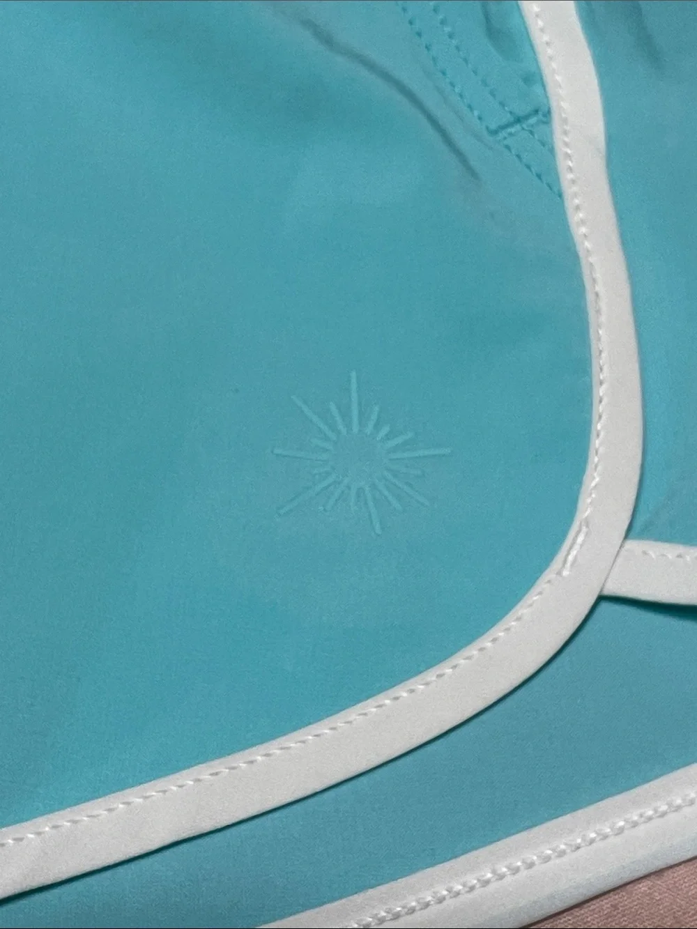 OFFLINE By Aerie Running Shorts Womens Aqua Blue Flowy Dolphin Athletic Sz Small